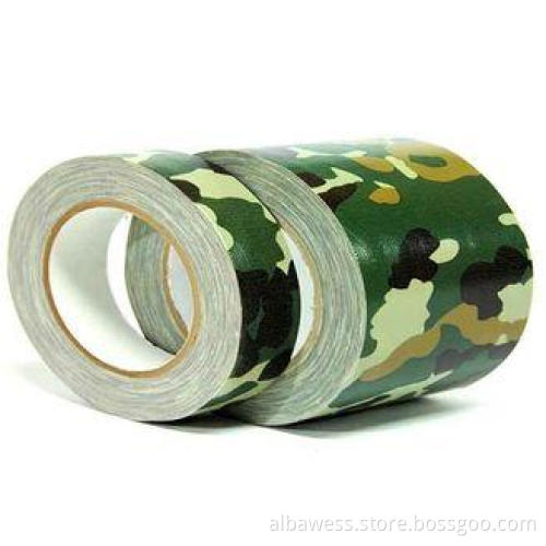 Single Side Custom Printed Designs Cloth Duct Tape With 72m